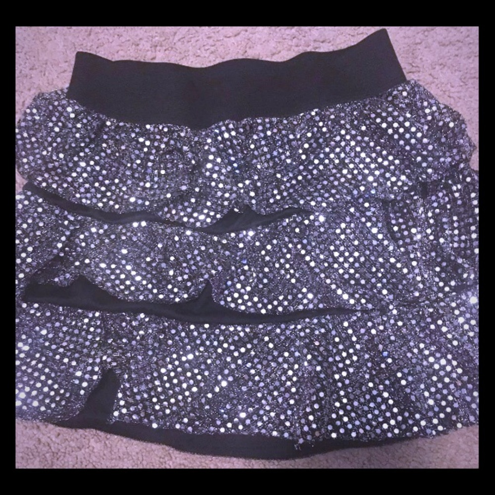 Deb Sequin Mini Skirt
